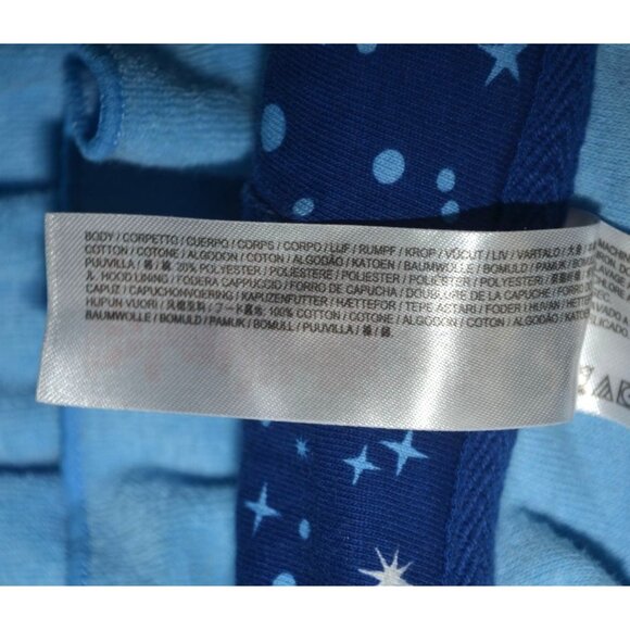 Disney Store Princess Cinderella Girls 5/6 Ruffle & Bow Swimsuit Hooded Cover Up - Picture 10 of 10